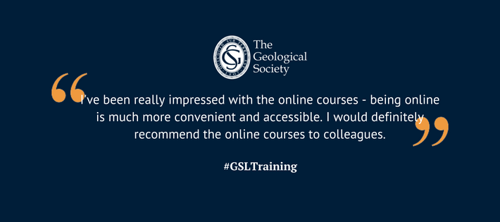 testimonial saying I've been really impressed with the online courses being online is much more convenient and accessible. I would definitely recommend the online courses to colleagues